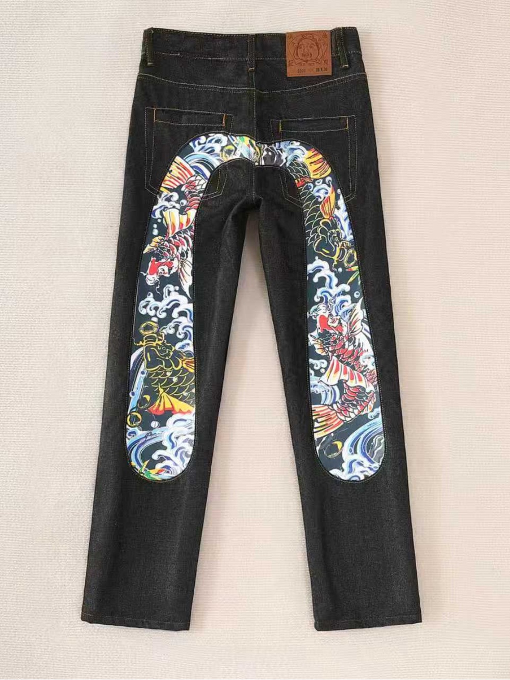 Evisu Black Women's Denim Jeans